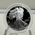 1993 P American Silver Eagle Gem Proof In Plastic Holder No Box #2