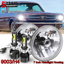 Fit Ford Falcon 1960 1961 1962 1963-1970 Pair 7 Round Led Headlights Hilo Beam Fit Ford Falcon 1960 1961 1962 1963-1970 Pair 7 Round Led Headlights Hilo Beam