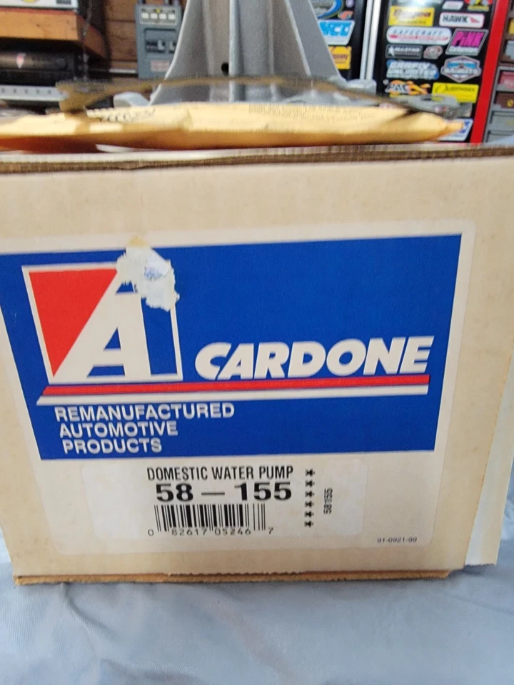 BOMBA DE AGUA CARDONE REMAN 58-155, 80-86 BUICK, CHEVY, PONTIAC, 80-91 OLDS 2,5 L Foto 2 de 4