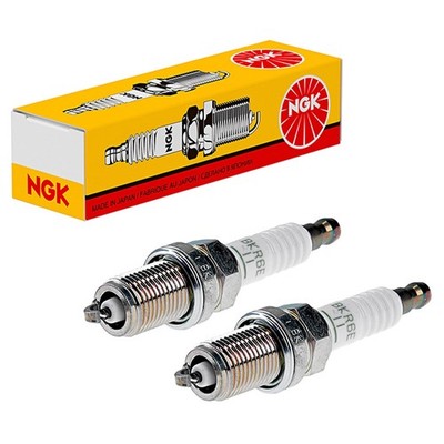 2 x NGK Kupferkern-Zündkerze - LMAR8D-J (Lagernr. 93444)