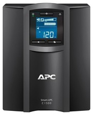 APC - SMC1500C - APC Smart-UPS C, Line Interactive, 1440VA, Tower, 120V, 8x