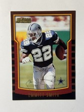 2000 Bowman #123 Emmitt Smith Dallas Cowboys HOF RB