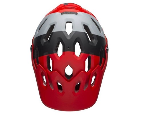 Casco MTB BELL SUPER 3 rosso - Foto 2 di 6
