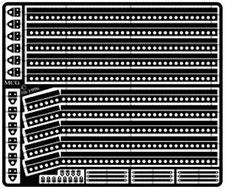 Model Car Garage 2097 1/25 Stock Car Window Bracing Strips Photo Etched Details