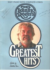 1980 KENNY ROGERS GREATEST HITS EZ EASY PIANO VOCAL SHEET MUSIC BOOK