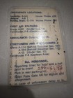Notre Dame Crowd Control Personnel Pass 1975. Rare History. Rudy Movie Actor — photo 2