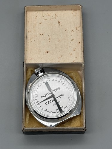 Palmer Cadenzia Pocket Metronome Neuchatel Swiss Switzerland Original Box!