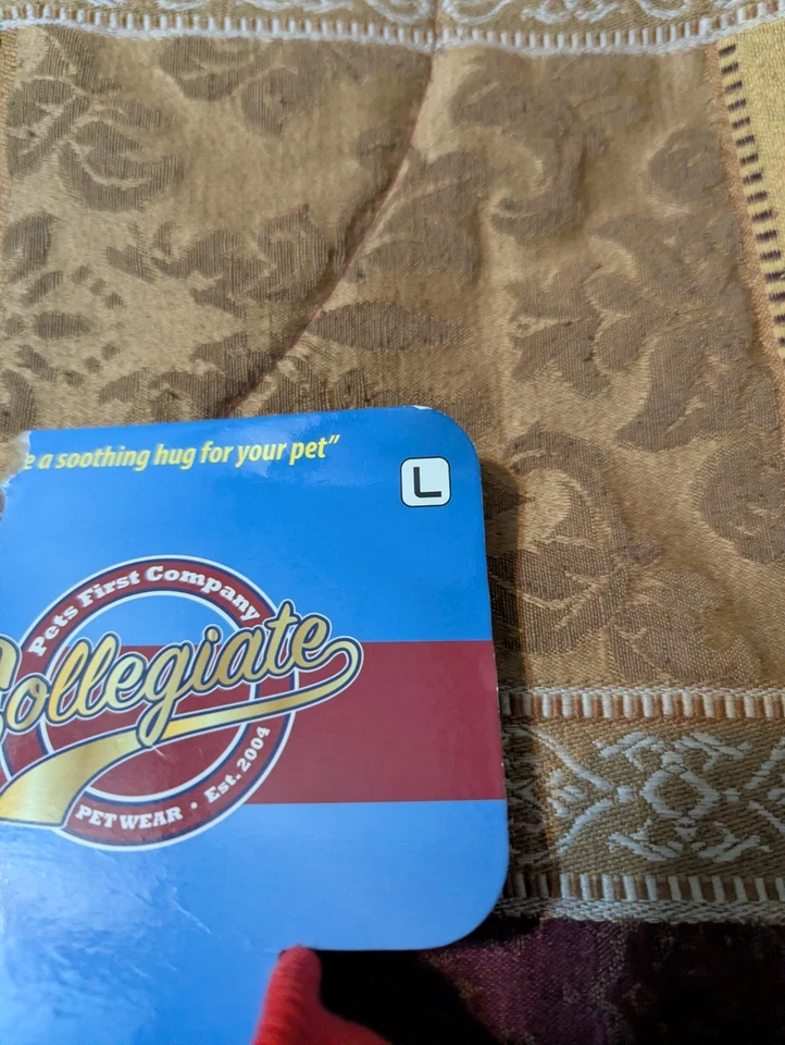 Ohio State Anxiety Shirt Calming Soothing Solution Vest for Dogs Large. - Image 4 of 4