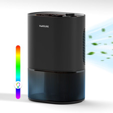 HUMSURE Dehumidifier 120 oz Large Capacity Tank LED Display 7-Colour Light Auto
