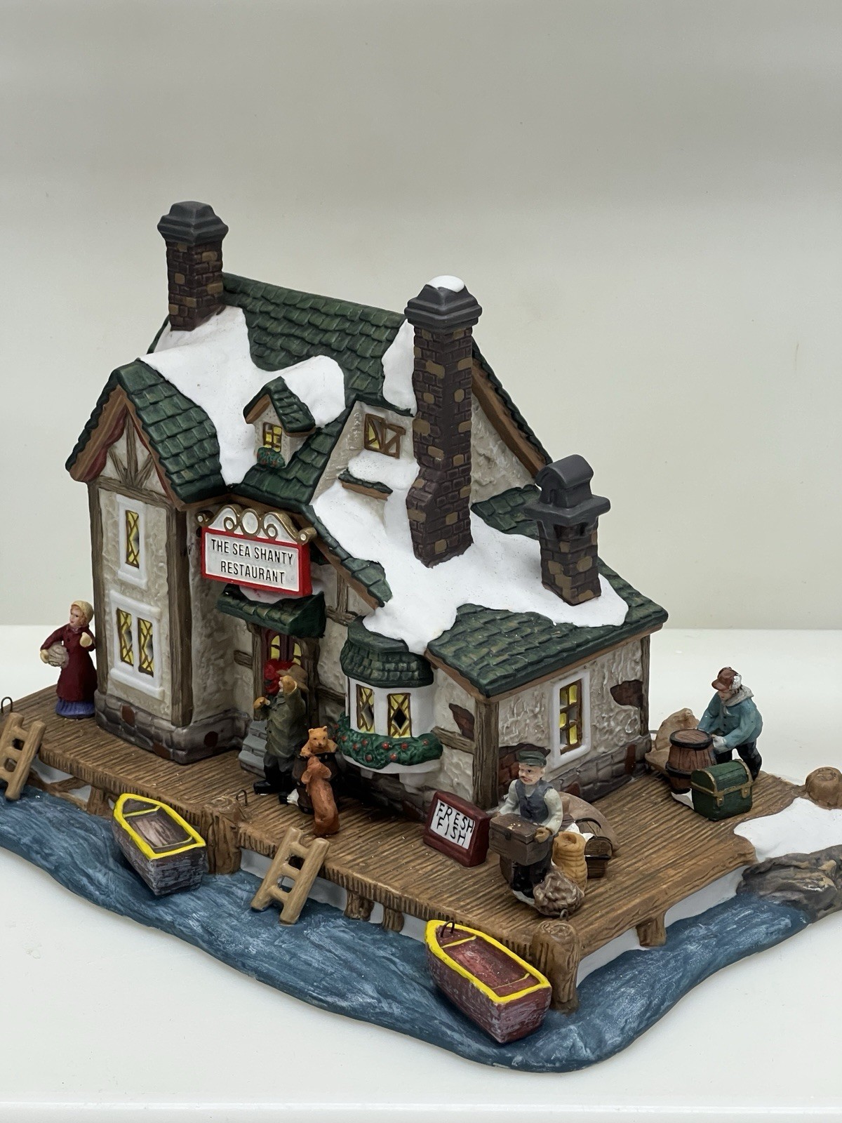 Victorian Village Collectibles The Sea Shanty Restaurant Of Gloucester 2002