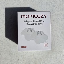 Momcozy Nipple Shields, 100 Food-Grade Silicone for Breastfeeding Sm 17 mm 2PC