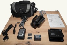 Sony Handycam HDR-CX6EK inkl. viel Zubehör – gebraucht mit leichten Defekt