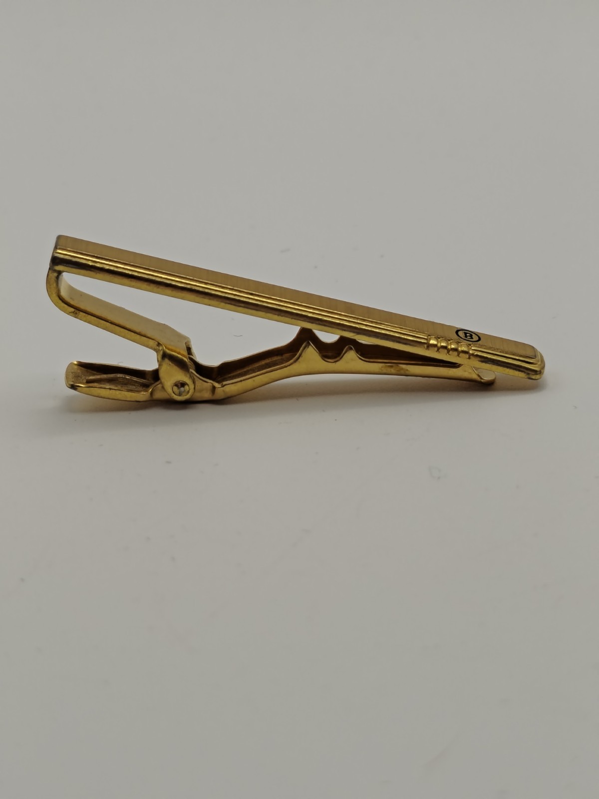 Bally Vintage Tie Clip Tie Bar In Great Condition image 10