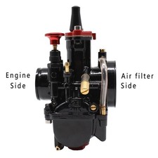 Motorcycle Flat Curtain Carburetor for Mikuni PWK 21 24 26 28 30 32 34mm