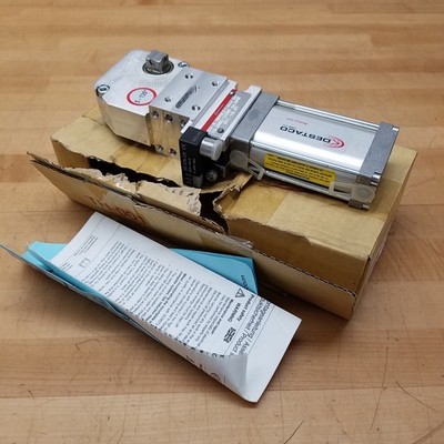 Destaco 82M-3E030040L8-1 Enclosed Pneumatic Power Clamp, 10-30Vdc, 150mA, 6 Bar