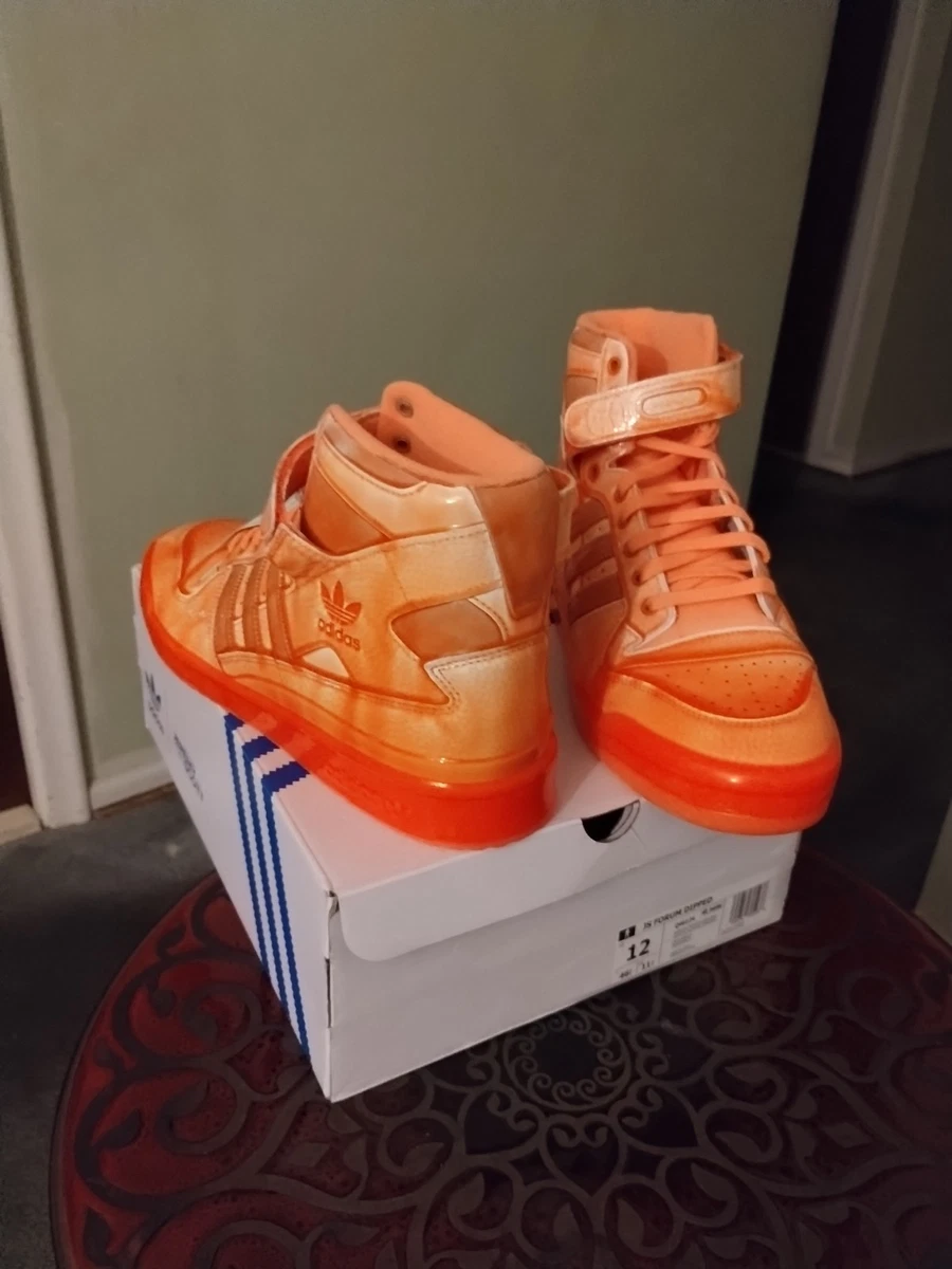adidas Jeremy Scott x Forum High Dipped - Signal Orange for Sale