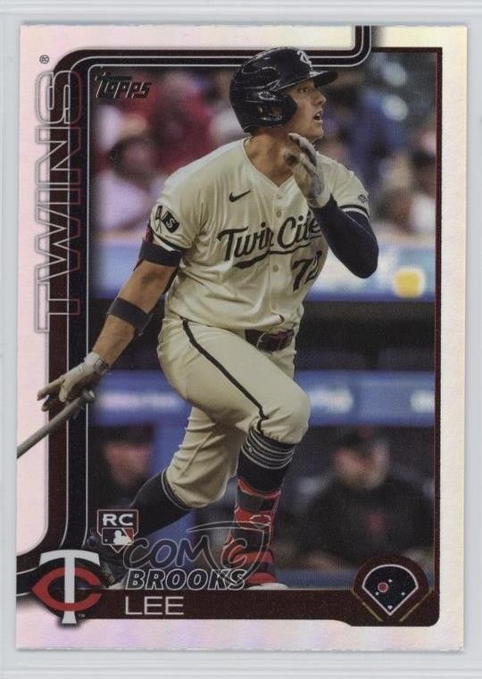 2025 Topps Series 1 Rainbow Foilboard Brooks Lee #317 7fq