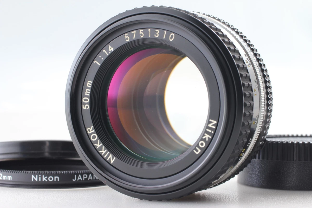 Nikon AI-S 50mm f1.4 レンズ　#4160 nikkor-50mm-f1-4-ai-s-hero-1.jpg