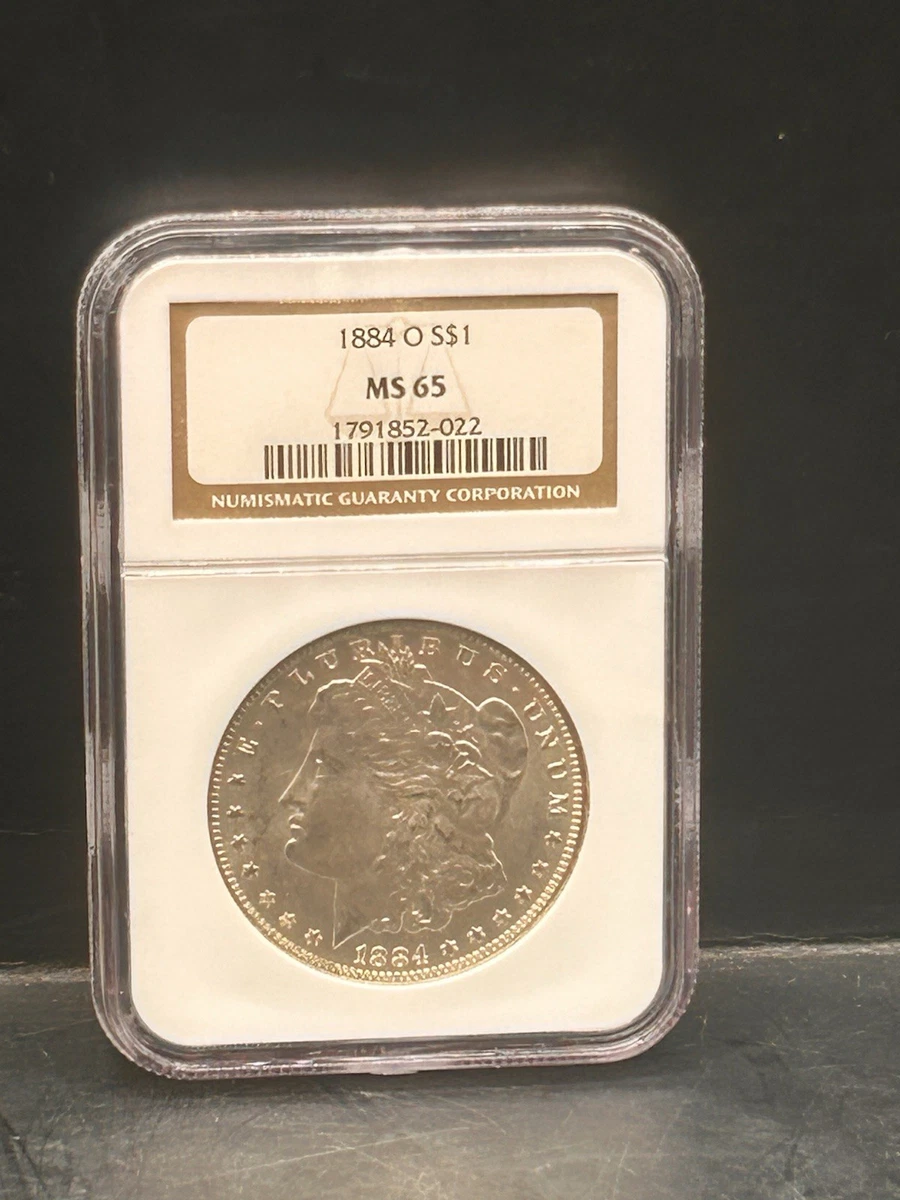 25+ 1884 Year Grade MS 65 Morgan Dollars (1878-1921) for sale
