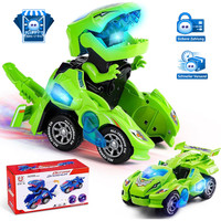 Dinosaurier Transform Auto Mit Musik Und Licht FüR Kinder 3-7 Jahre