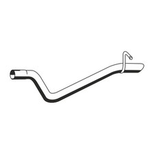 ERNST Abgasrohr Endrohr f&uuml;r MERCEDES VITO / MIXTO W639 OM646 hinten 6394903381