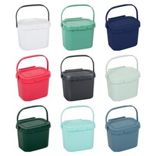 Addis Kitchen Compost Caddy/Food Recycling Waste Compost Caddy Bin - 4.5 L