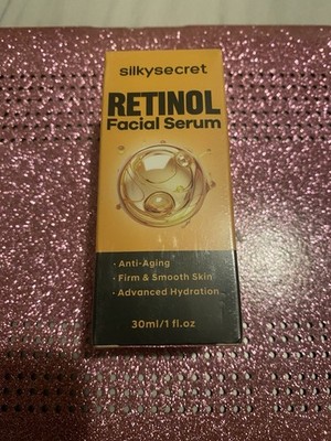 silkysecret Retinol Facial Serum Anti-Aging Hydration Firm Skin 30ml