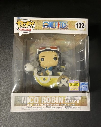 Funko POP! One Piece: Nico Robin with Mini Merry II #132 Summer Convention 2025