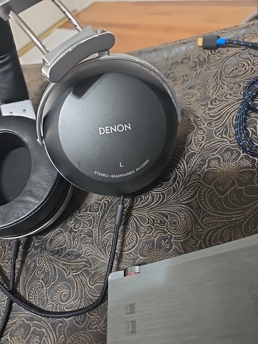Denon AH-D2000 Headband Headphones - Black for sale online | eBay