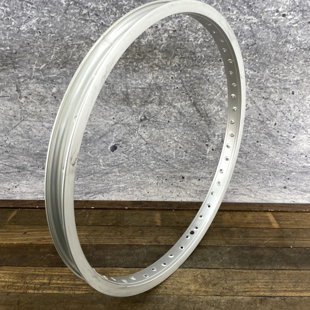 Vintage Araya 7X BMX Rim 20 Inch 48H Silver Aluminum Made in Japan