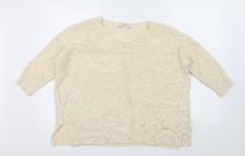 Womens UK Size XL Pebble Bay Ivory Pullover J...