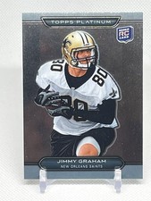 JIMMY GRAHAM  2010 TOPPS PLATINUM #103 ROOKIE - SAINTS 🔥🔥🔥