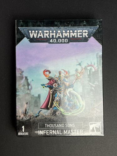 Warhammer 40K Thousand Sons Infernal Master Unopened - Sealed