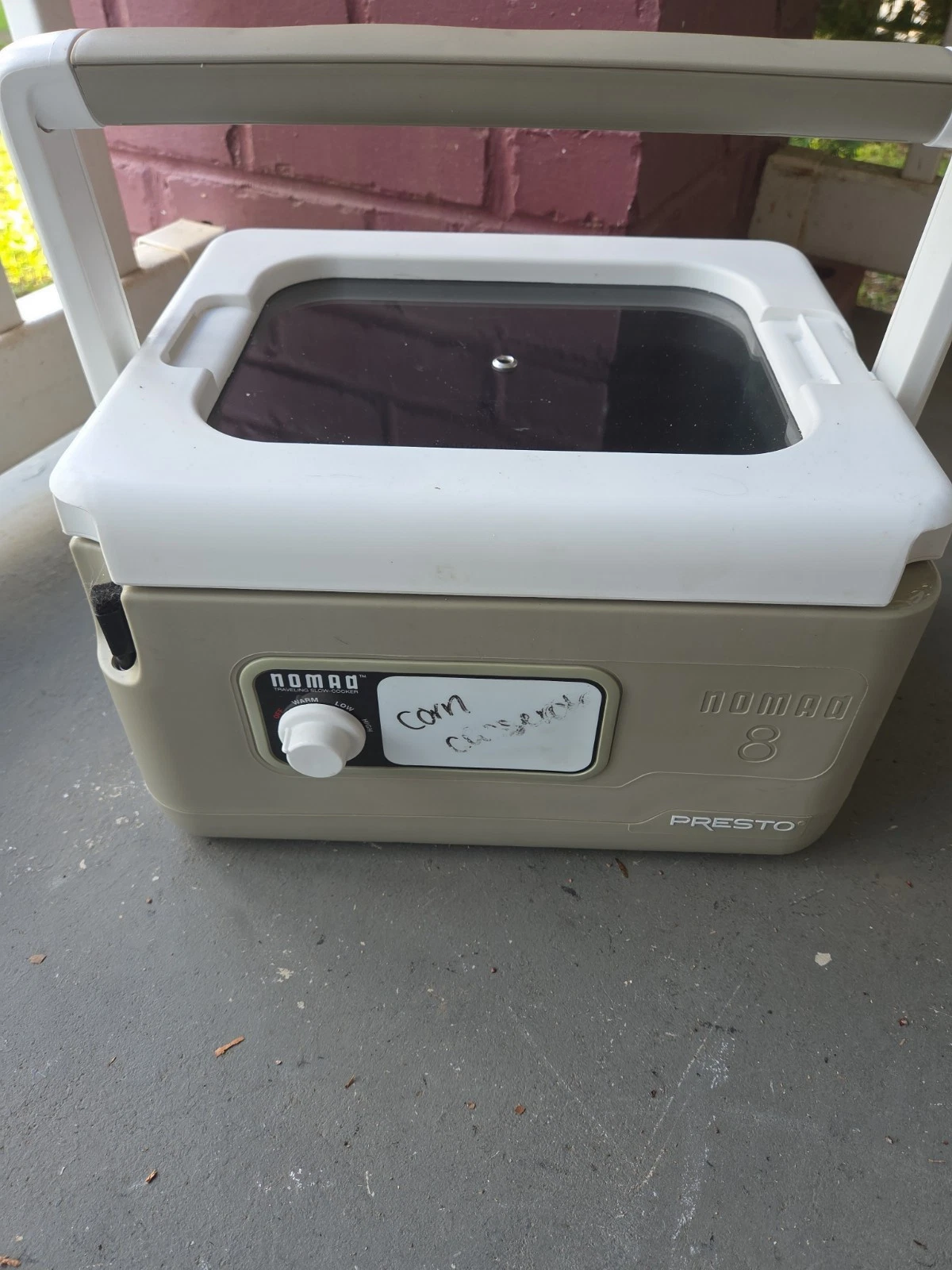 Presto Nomad 6-Quart Traveling Slow Cooker Tan Portable Rugged
Opens in a new window or tab