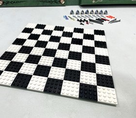 LEGO 852001 Chess Set, Castle Fantasy Era - 100% Complete w/Board & Storage Case
