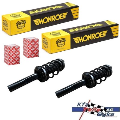 2x MONROE STOSSDÄMPFER MIT FEDERN KOMPLETT VORMONTIERT FÜR FORD C-MAX / FOCUS II