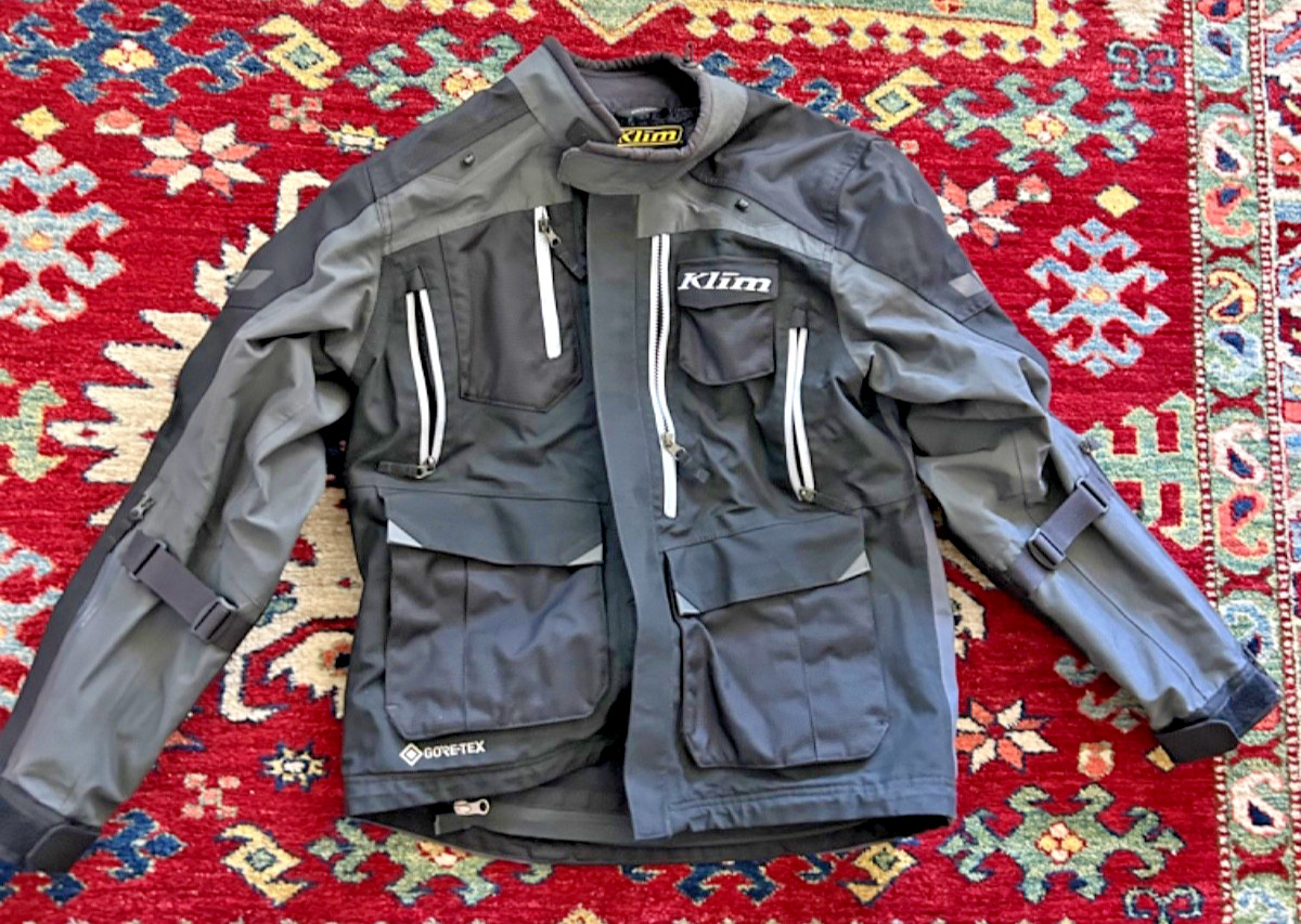 Klim Carlsbad goretex motorcycle jacket with pads
