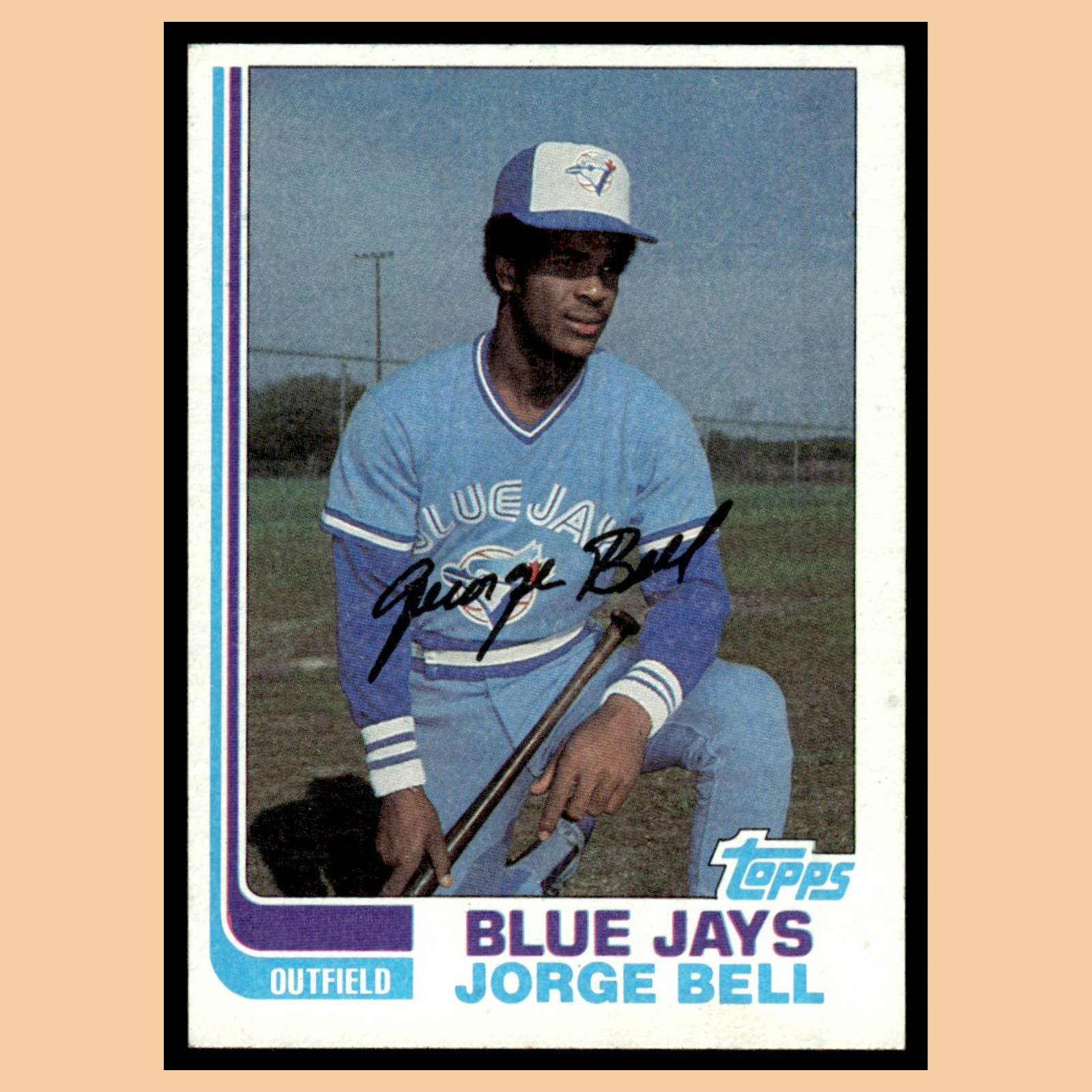 Jorge Bell #254 Baseball Cards 1982 Topps trading card — raw and PSA graded price guide