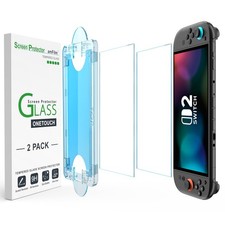 amFilm Auto-Alignment OneTouch for Nintendo Switch 2-7.9", genomskinlighet 