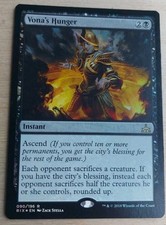 VONA'S HUNGER 090/196 FOIL MTG RIX N/MINT P1