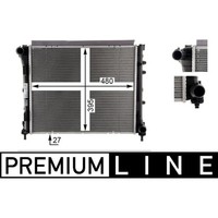 KüHler MotorküHlung Mahle CR 1586 000P FüR Fiat Panda