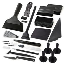 Vinyl Wrap Tool Kit for Car Window Tint Installation with Magnet Holder,