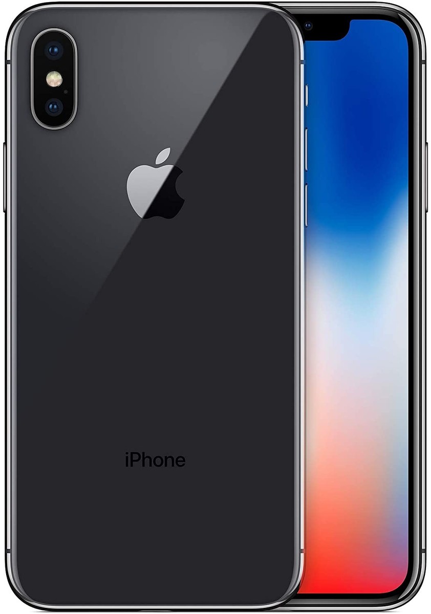 Apple iPhone X A1865 (Fully Unlocked) 256GB Space Gray (Excellent