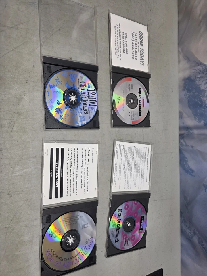 🔥 Over 24000 Vtg Color Clip Art Images by CD-ROM for Windows & Macintosh - Image 3 of 4