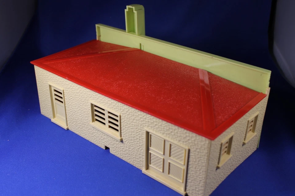 O/S - Plasticville - #SM-7 Supermarket - HTF RED LETTER & Red Roof - Excellent++ - Image 3 of 4