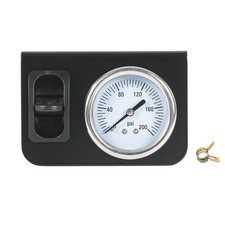 Single Air Gauge Control Kit For In-cab Air Suspension System With Paddle Switch