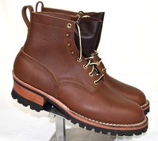 NEW NICKS Urban Logger 6 Plain Toe Soft Toe 1...