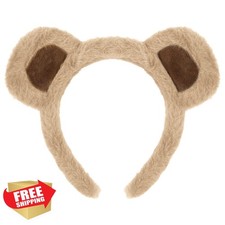 EVERMARKET Plush Animal Ears Headband Cosplay Costume Headwear