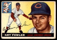 1955 Topps #3 Art Fowler VG Very Good RC Rookie Reds            ID:106530
