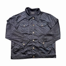 Fendi Zucca Black Monogram Designer Jacket Adult Size XL